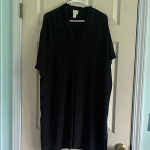 Chico's Black Short Sleeve Tee
